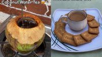 Resep Rahasia Teh Susu Kelapa: Nikmatnya Batok Kelapa Asli