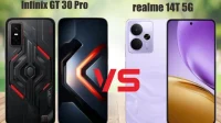 Infinix GT 30 Pro vs Realme 14T 5G: Juara Spesifikasi Mana?