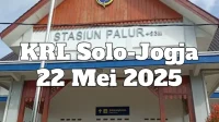 Jadwal Terbaru KRL Solo-Jogja Hari Ini: Palur-Yogyakarta