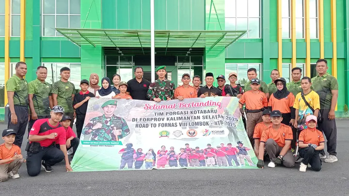 Kotabaru: Prajurit Siap Berlaga, Porgasi Firda VII Kalsel 2025