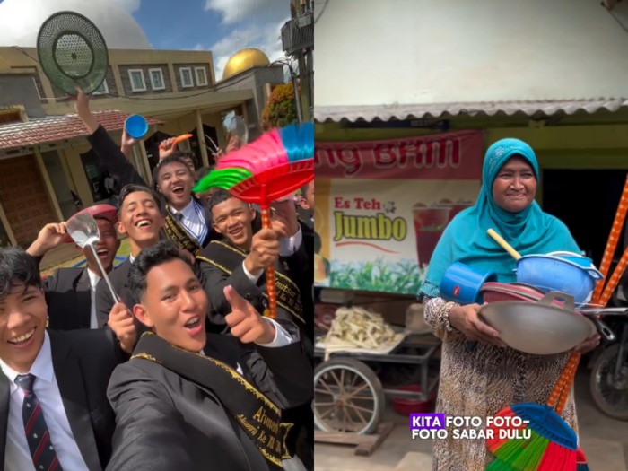 Lulusan Sekolah Berbagi: Kado Spesial Alat Dapur Warung Favorit