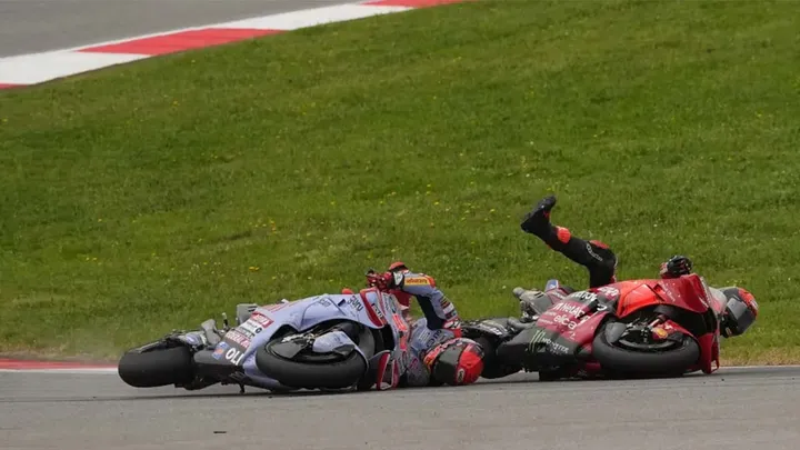 MotoGP Portugal 2024: Kejutan Martin, Marquez Senggol Bagnaia