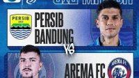 Persib vs Arema: Big Match BRI Liga 1 Pekan 19 Bekasi