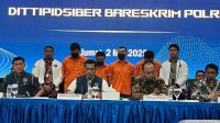 Polisi Bongkar Situs Judi Online H55 Hiwin, Empat Tersangka Ditahan