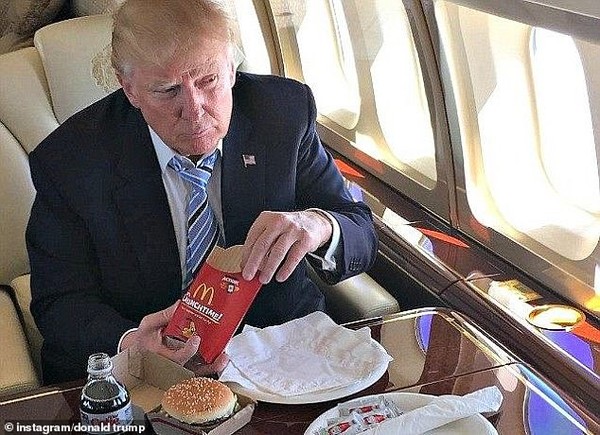 Rahasia Pola Makan Keluarga Trump: Junk Food Hingga Steak