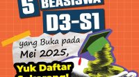 Raih Beasiswa D3-S1 Mei 2025: 5 Pilihan Terbaik, Daftar Sekarang! Raih Beasiswa D3-S1 Mei 2025: 5 Pilihan Terbaik, Daftar Sekarang!