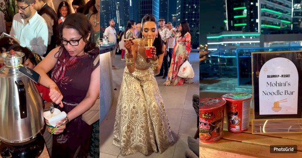 Resep Unik: Pengantin Sajikan Mie Instan di Pernikahannya?