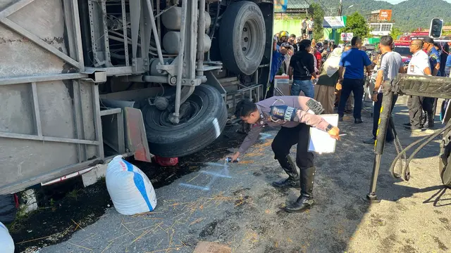 Tim Investigasi Kecelakaan Bus ALS Padang Panjang: Ungkap Penyebabnya