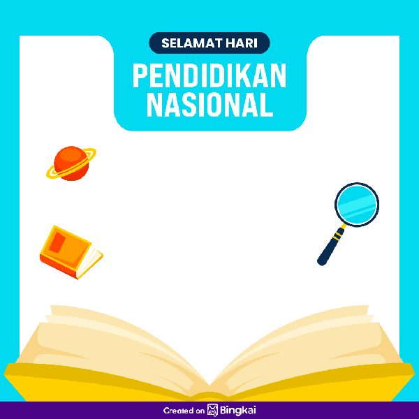 Unduh 10 Twibbon Hardiknas 2025 Keren, Rayakan Pendidikan Nasional!