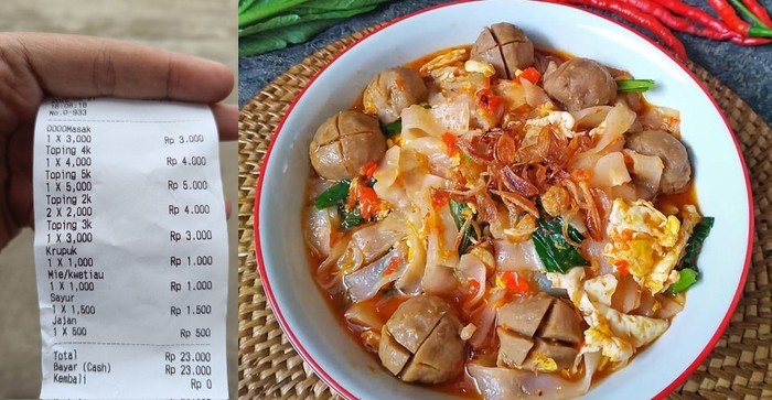 Warung Seblak Unik: Bayar Biaya Tambahan Peralatan Makan?