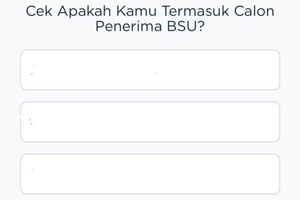 Cek Sekarang! BSU 2025 Cair, Lihat Statusmu di JMO
