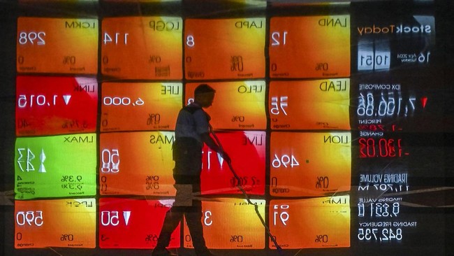 IHSG Ambles Tajam 1,74 Persen, 533 Saham Terjungkal ke Zona Merah
