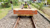 KAI Perbarui Rel: Bantalan Sintetis Gantikan Kayu, Lebih Aman