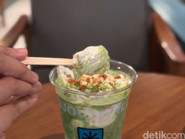 Resep Matcha Latte: Sea Salt Cream & Banana Pudding Nikmat